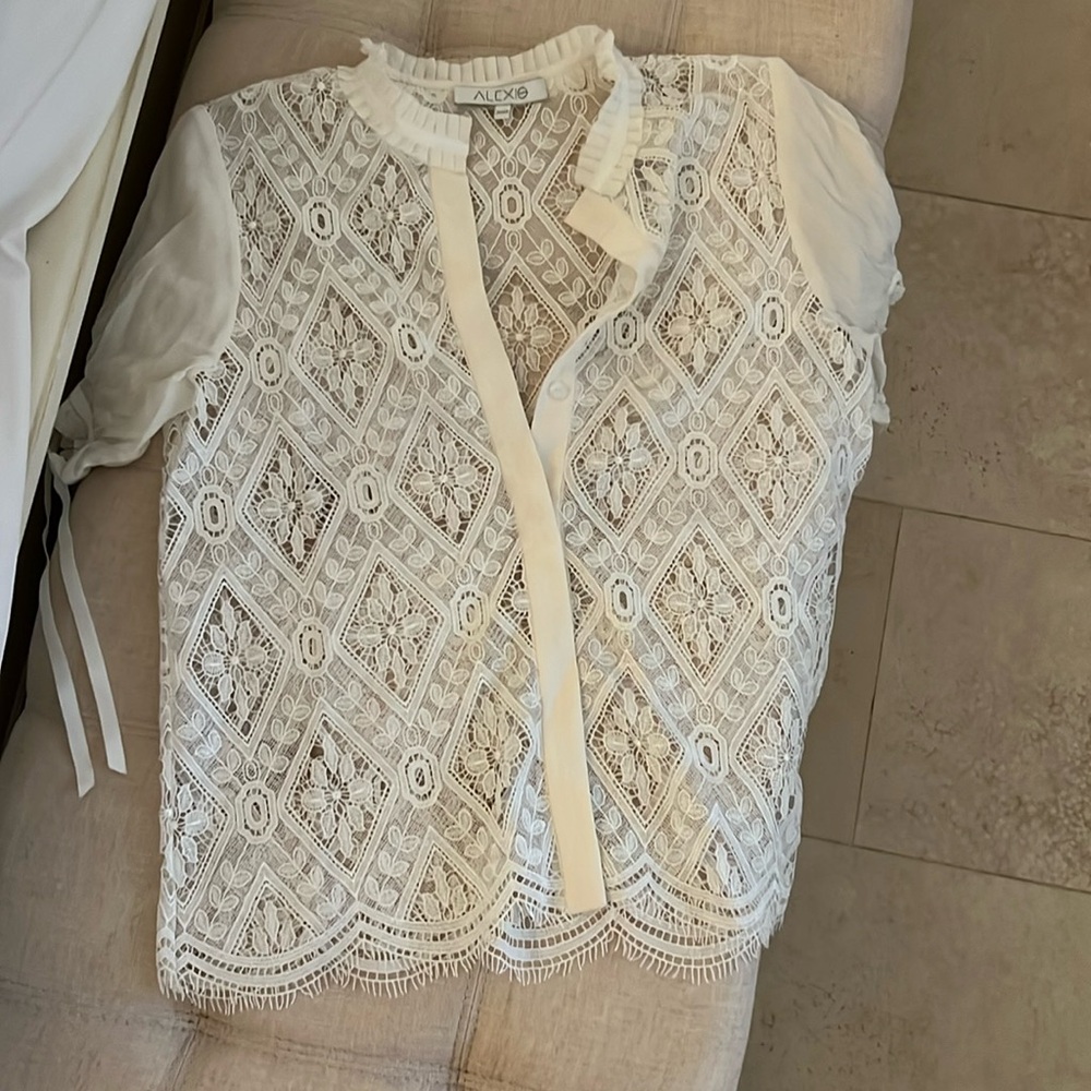 Alexis Lace Top